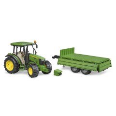 Bruder John Deere 5115M Traktör Ve Römork BR02108