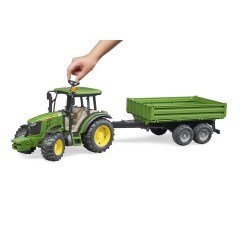 Bruder John Deere 5115M Traktör Ve Römork BR02108