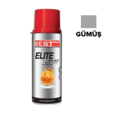 Best Elite Yüksek Isı Sprey Boyası Gümüş  400Ml