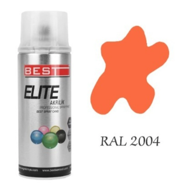 Best Elite Sprey Boya Turuncu RAL2004 400ML