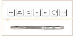 8 mm mors konik saplı mak. Raybası MTE