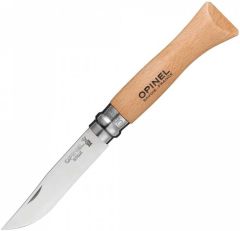 Opinel Inox 6 No Kayın Saplı Paslanmaz Çelik Çakı OP-123060