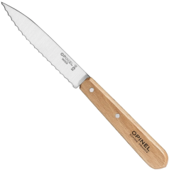 Opinel Essential No:113 Paslanmaz Çelik Tırtıklı Soyma Bıçağı