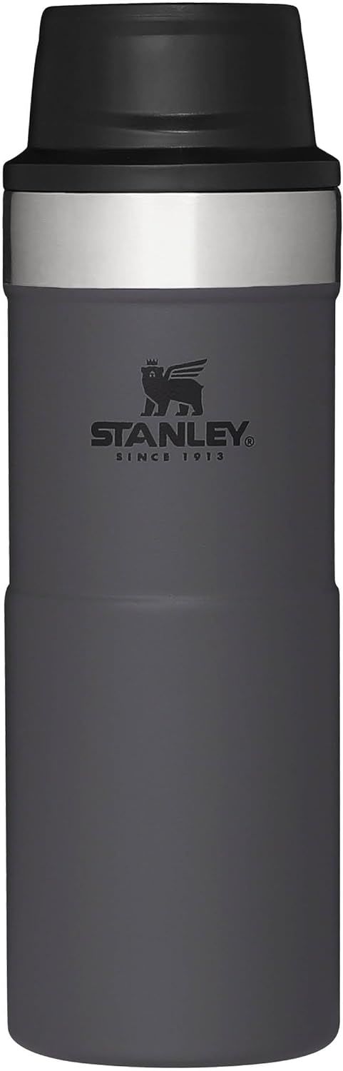 Stanley Klasik Trigger-Action Termos Bardak 0.35 L Charcoal