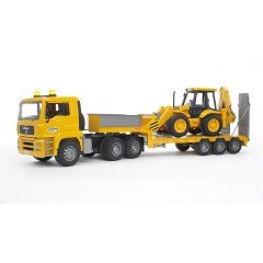 Bruder Man Tır Ve Jcb 4Cx Kepçeli Ekskavatör (BR02776)