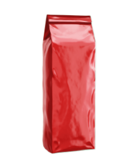 Yan Körüklü Kırmızı Kahve Torbası 13x40cm (100 ADET)