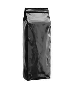 Yan Körüklü Siyah Kahve Torbası 10x25cm (100 ADET)