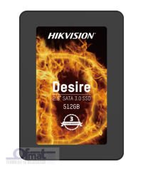 Hikvision SSD Desire 2.5 İnç 512 GB Sata 3.0 500 MB/s 550 MB/s SSD