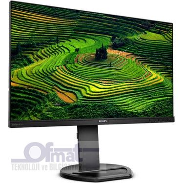 PHILIPS 23.8'' 241B8QJEB/00 IPS 5MS 60MHZ VGA HDMI DP DVI USB HOPARLÖR YÜKSEKLİK AYARI VESA