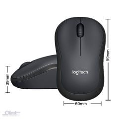 LOGITECH M220 Kablosuz Mouse Siyah