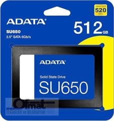 A-DATA DISK SSD 512GB SATA 2.5 SU650 ASU650SS-512GT-R