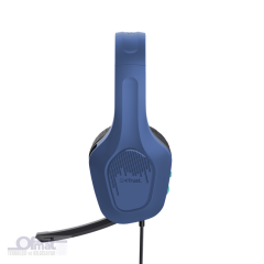 TRUST GXT415B KULAKLIK (KOBALT MAVİ)-ÇOK HAFİF -OYUNCU KULAKLIK