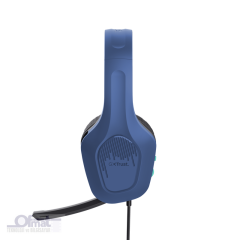 TRUST GXT415B KULAKLIK (KOBALT MAVİ)-ÇOK HAFİF -OYUNCU KULAKLIK