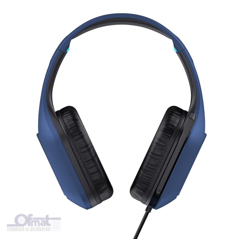 TRUST GXT415B KULAKLIK (KOBALT MAVİ)-ÇOK HAFİF -OYUNCU KULAKLIK
