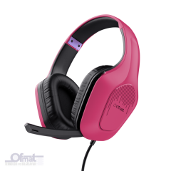 TRUST GXT415P KULAKLIK (PEMBE) -ÇOK HAFİF -OYUNCU KULAKLIK