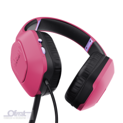 TRUST GXT415P KULAKLIK (PEMBE) -ÇOK HAFİF -OYUNCU KULAKLIK
