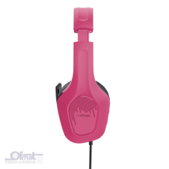 TRUST GXT415P KULAKLIK (PEMBE) -ÇOK HAFİF -OYUNCU KULAKLIK