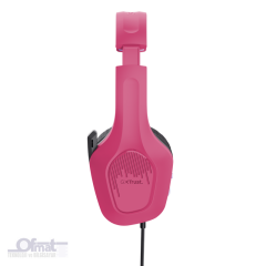 TRUST GXT415P KULAKLIK (PEMBE) -ÇOK HAFİF -OYUNCU KULAKLIK