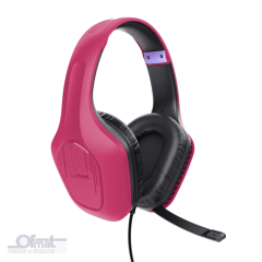 TRUST GXT415P KULAKLIK (PEMBE) -ÇOK HAFİF -OYUNCU KULAKLIK