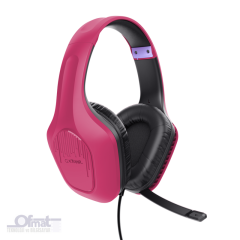 TRUST GXT415P KULAKLIK (PEMBE) -ÇOK HAFİF -OYUNCU KULAKLIK