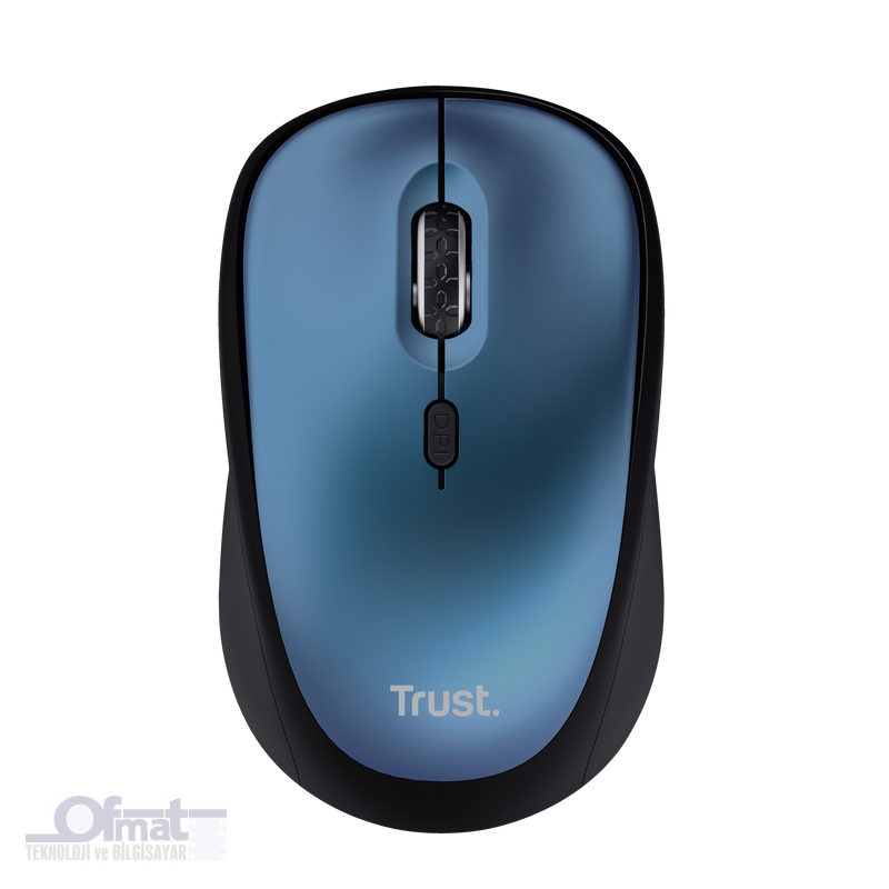 TRUST 24551 YVİ+ MAVİ SESSİZ KABLOSUZ OPTİK MOUSE (GERİ DÖNÜŞTÜRÜLMÜŞ ÜRÜNLERDEN)