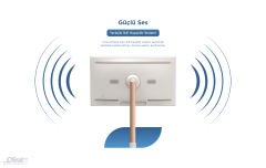 ONVO 32'' FHD SLIDE & GO HAREKETLİ , AYAKLI LED EKRAN  ( WI-FI, ANDROID 13.0)