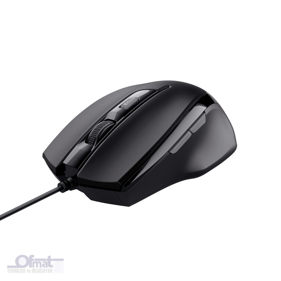 TRUST 23650 VOCA KABLOLU MOUSE SİYAH