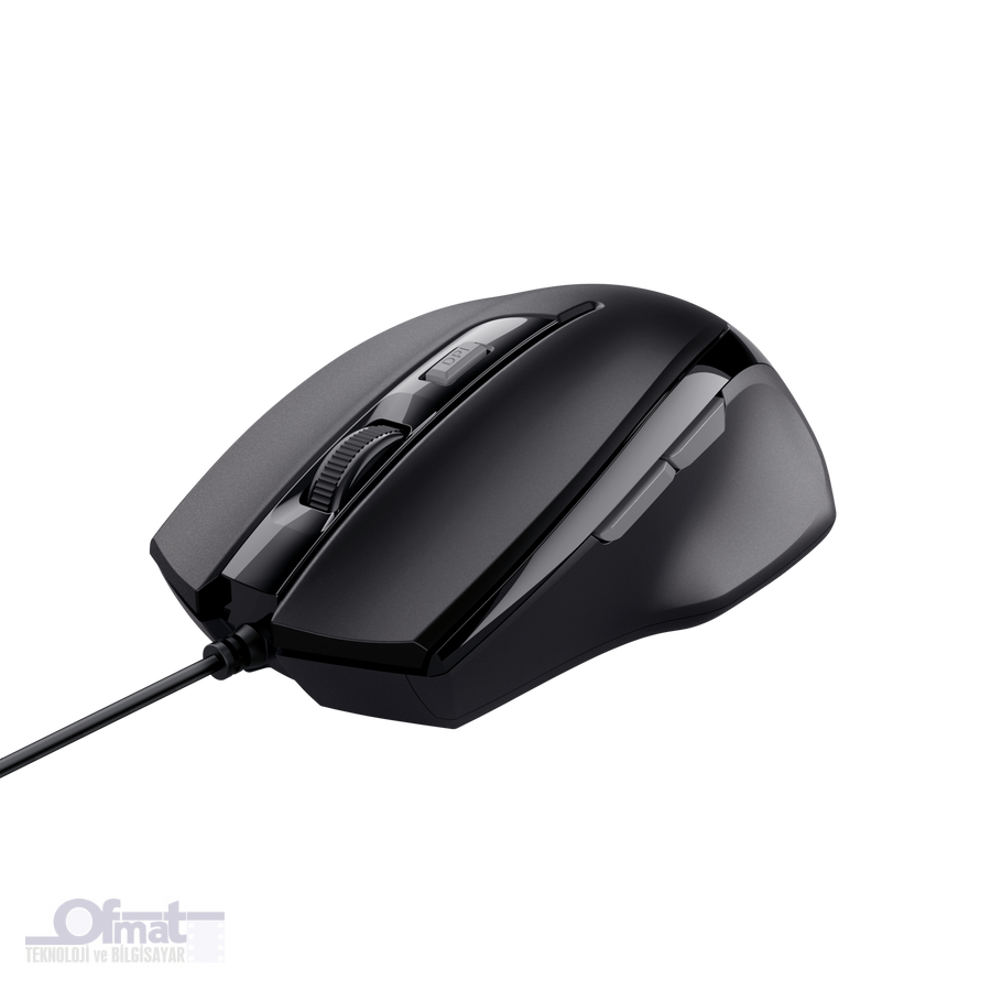 TRUST 23650 VOCA KABLOLU MOUSE SİYAH