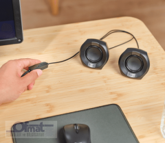 TRUST POLO 2.0 KABLOLU HOPARLÖR-SİYAH (TRU25164)