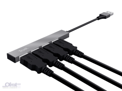 TRUST 23786 HALYX 4-PORT MINI USB HUB (USB ÇOĞALTICI)
