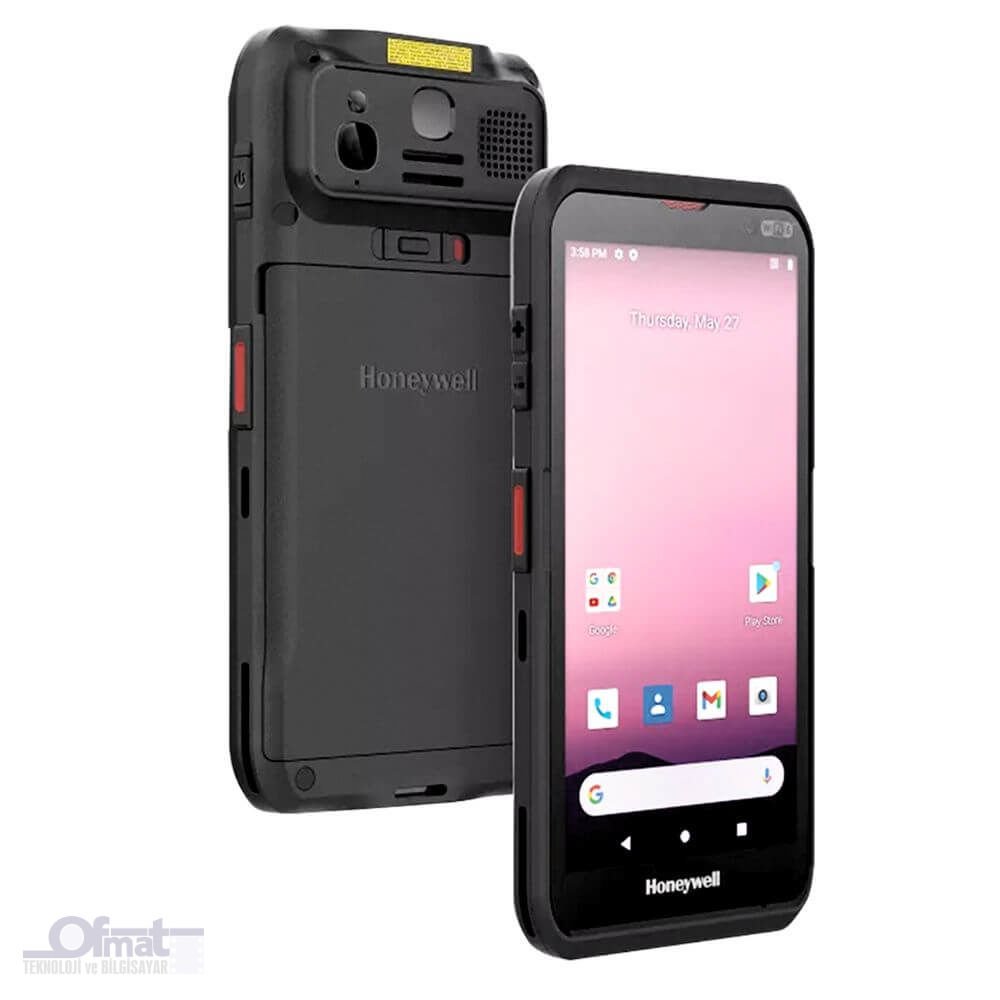 HONEYWELL EDA56-00A81N21RK  (BARKOD OKUYUCU) EL TERMİNALİ Wi-Fi 6 (4-64GB) /MOBİL BİLGİSAYAR