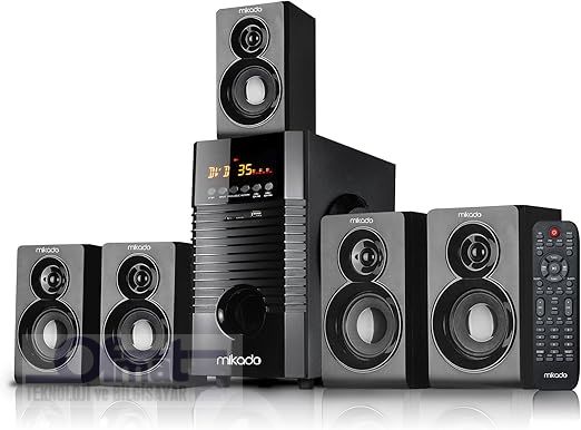 MİKADO MD-856 5+1 USB+SD+FM DESTEKLİ MULTİMEDİA BLUETOOTH SPEAKER