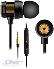 SNOPY SN-J01 MOBİL TELEFON UYUMLU KULAK İÇİ SİYAH/GOLD MİKROFONLU KULAKLIK