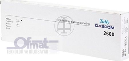 TALLY DASCOM  2600  (99061)  ( DİSTRİBÜTÖR GARANTİLİ ORİJİNAL RİBON/ŞERİT)