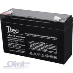 TTEC 6V 12AH BAKIMSIZ KURU AKÜ