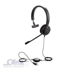 JABRA EVOLVE 20 MONO USB NC MS KAFABANTLI MİKROFONLU SİYAH KULAKLIK