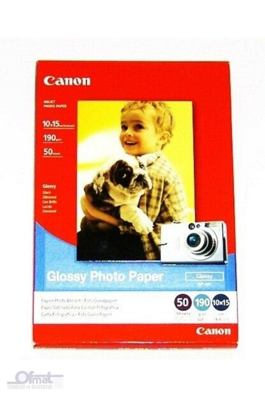 CANON GP-401 10X15 190GR 50'Lİ PARLAK FOTOĞRAF KAĞIDI
