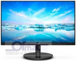 23.8 PHILIPS 242V8LA/01 4MS 75MHZ VGA HDMI DP FHD 1920x1080 HOPARLÖR VESA SİYAH