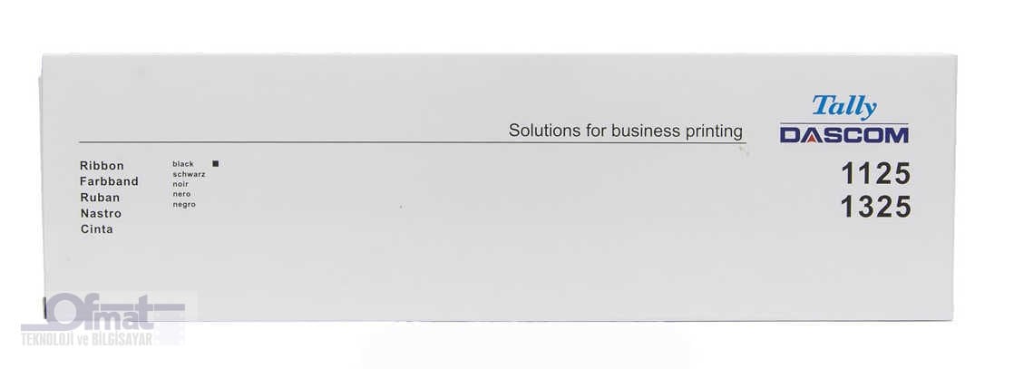 TALLY DASCOM 1125/1325 YAZICI ŞERİDİ 99001  (DİSTRİBÜTÖR GARANTİLİ) ORİJİNAL RİBON/ RIBBON