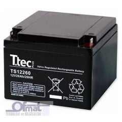 TTEC 12V 26AH BAKIMSIZ KURU AKÜ
