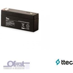TTEC 6V 3.2AH BAKIMSIZ KURU AKÜ