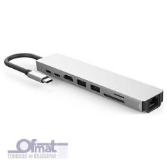 DEXIM DHU0003 ELITE USB-C TO 4-PORT USB-A ÇOĞALTICI