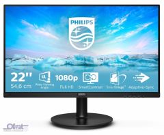 PHILIPS MONİTÖR  221V8-00 LED 21,5'' 1920x1080 75Hz 4ms HDMI 221V8-00