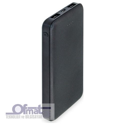 DEXIM 10000 mAh SLIM POWERBANK - SİYAH