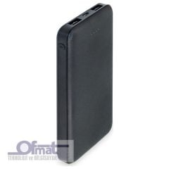 Dexim 10000 mAh Slim POWERBANK - SİYAH (DCA0013-B)
