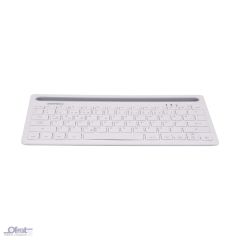 EVEREST KB-BT82 BEYAZ/GÜMÜŞ BLUETOOTH ULTRA İNCE+ŞARJLI Q MAC/WİN/ANDROID/IOS UYUMLU KABLOSUZ KLAVYE