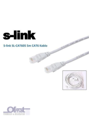 S-link SL-CAT605 5m CAT6 Kablo