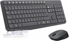 LOGITECH MK235 WIRELESS KLAVYE MOUSE SET / KOYU GRİ 920-007925