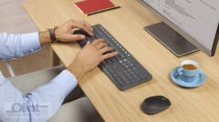 LOGITECH MK235 WIRELESS KLAVYE MOUSE SET / KOYU GRİ 920-007925