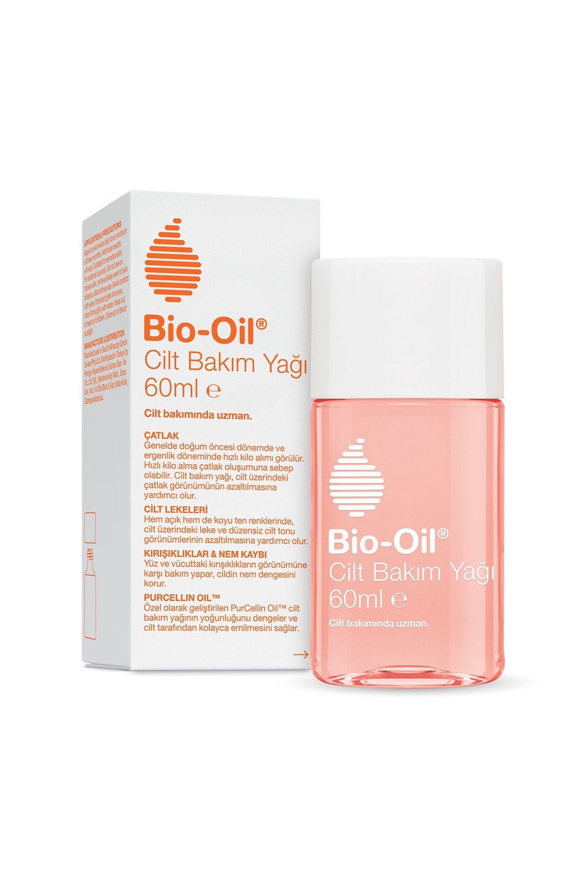 Bio-Oil Çatlak Karşıtı & Nemlendirici Cilt Bakım Yağı 60 ml - YENİ FORMÜL